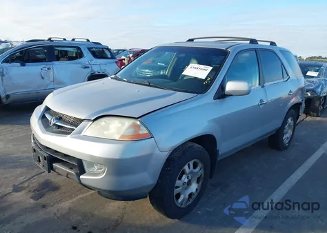 2002 Acura Mdx z USA, uszkodzony, nr VIN 2HNYD18242H527924